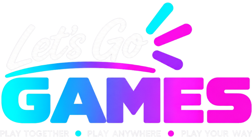 Let's Go Games Wordmark Light